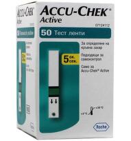 Тест ленти за кръвна захар Accu-Chek Active х50 Roche