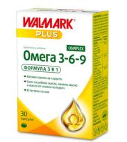 Омега 3-6-9 таблетки за здраво сърце 500мг х30 Walmark