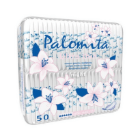 Palomita Ultra Thin Нощни дамски превръзки с крилца и копринено покритие 50 бр /0202/
