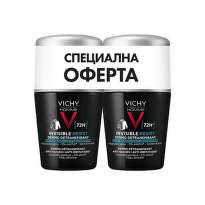 Vichy Homme дезодорант рол-он против петна и раздразнения за мъже 72ч 50мл x 2 701774