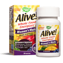 Alive Мултивитамини за жени таблетки х30 Nature's Way