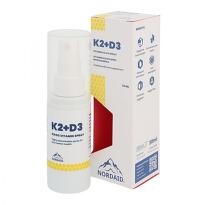 Витамин К2 + D3 орален спрей х30 мл Nordaid