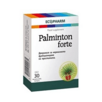 Палминтон форте капсули при проблеми с простатата x30 Ecopharm