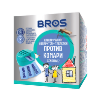 Bros Sensitive Електрически изпарител против комари + 10 таблетки за деца