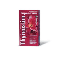 Тиреостим таблетки за подобряване на функциите на щитовидната жлеза х120 д-р Тошков