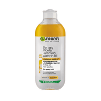 Garnier skin naturals мицеларна вода, обогатена с масла 400мл