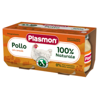Пюре от пилешко месо за деца 6М+ 80 гр х2 Plasmon