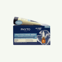 Phyto Phytocyane Men Комплект - Терапия за косопад и Шампоан, 12 x 3.5 + 100 мл