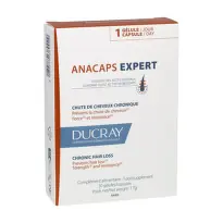 Ducray Anacaps expert хранителна добавка против косопад 3x30 капсули