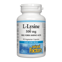 Л-лизин капсули за добър имунитет 500мг х90 Natural Factors