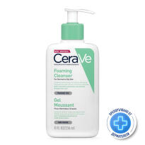 Cerave измиваща гел пяна за лице и тяло, нормална към мазна кожа 236мл.597197