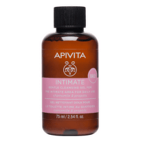 Apivita mini daily нежен ежедневен интимен гел с pH5 75мл