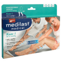 Medilast Medica компресивен чорап при разширени вени клас I 3/4 M
