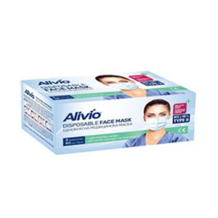 Маска Аливио Еднократна медицинска тип II х 50