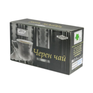 Чай черен филтър без конец х20 Алин
