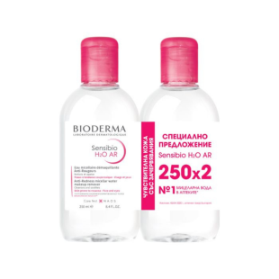 Bioderma Sensibio AR мицеларна вода 250мл  х 2
