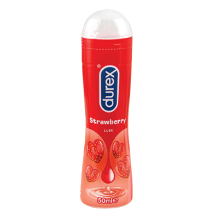Лубрикант durex strawberry 50мл