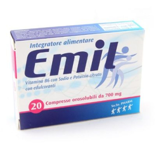 Емил таблетки против гадене и повръщане х20