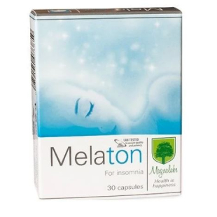 Мелатон капсули за лесно и бързо заспиване х30