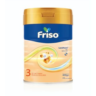 Friso 3 Мляко на прах за малки деца 1-3 години 400г