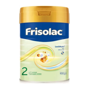 Frisolac 2 Мляко за кърмачета 6-12 месеца 400г
