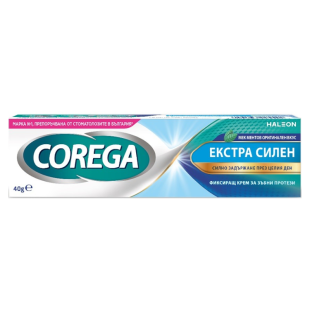 Корега фиксиращ крем  extra strong 40мл