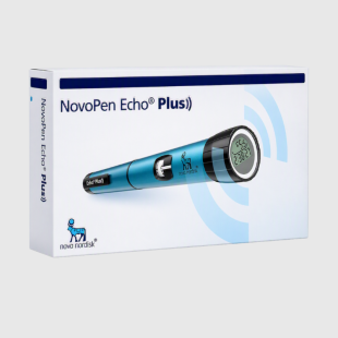 Novopen Echo Plus инсулинова писалка синя