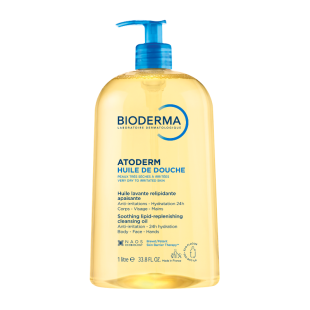Bioderma atoderm душ-олио 1л