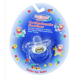 Залъгалка 0-3 месеца силиконова ортодонтна Camera