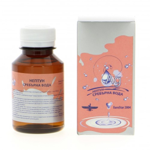 Сребърна вода нептун 25мг/л 100мл