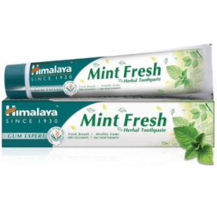 Паста за зъби хималая гел за зъби с мента без флоурид 75мл