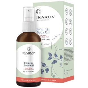 Масло за тяло стягащо ч.пипер+пачули 100мл икаров