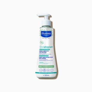 Mustela Stelatopia+ липидовъзстановяващ крем за много суха до атопична кожа 300мл