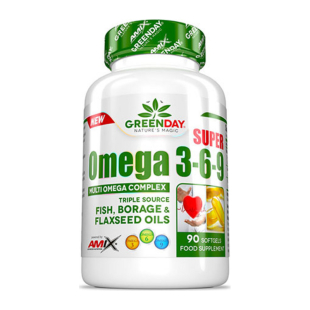 Amix greenday super omega 3-6-9 капсули х90