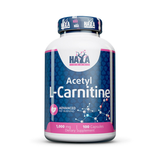 Haya labs acetyl l-carnitine капсули 1000мг х100