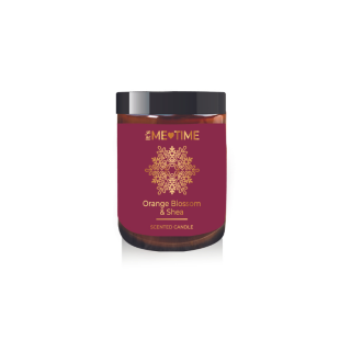 ME TIME Ароматизирана свещ Портокалов цвят и масло от Карите