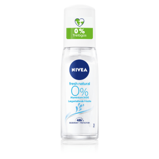 Nivea fresh natural дезодорант спрей против изпотяване за жени 75мл
