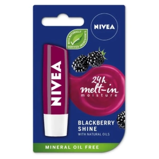 Nivea Blackberry Shine Балсам за устни 4.8 г