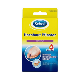Scholl Пластир за отстраняване на мазоли х4 броя