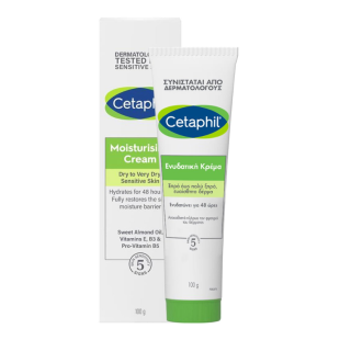 Cetaphil Хидратиращ крем за лице и тяло за суха до много суха и чувствителна кожа 100г