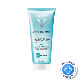 Vichy Purete thermale почистващ гел с освежаващ ефект 200мл. 862097