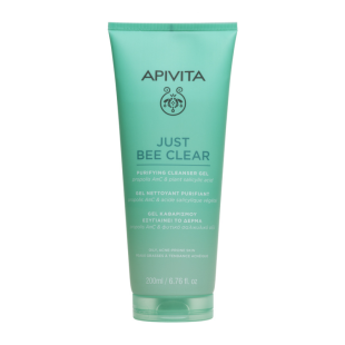 Apivita Just bee clear Почистващ гел за лице 200мл