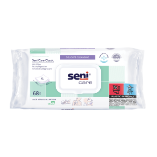 Seni Care Мокри кърпи 68 броя