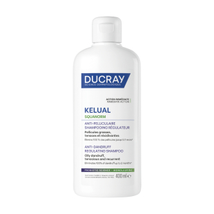 DUCRAY KELUAL SQUANORM ХИДРАТИРАЩ ТРЕТИРАЩ ШАМПОАН ПРОТИВ МАЗЕН ПЪРХОТ 400мл
