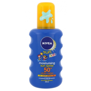 Nivea sun деца спрей spf50+ цветен 200мл