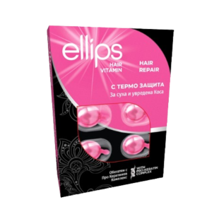 ЕЛИПС увредена коса ПроКератин 12 капс