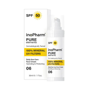 InoPharm Pure Elements Ежедневен слънцезащитен крем за лице 30мл