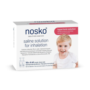 Nosko Хипертоничен разтвор 3% 18 броя 4мл