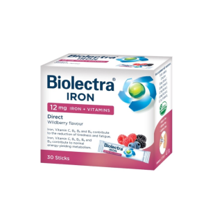 Биолектра Желязо Директ с вкус на горски плодове 30 сашета