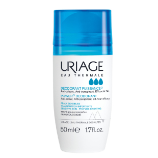 Uriage deo power 3 дезодорант рол-он 50мл